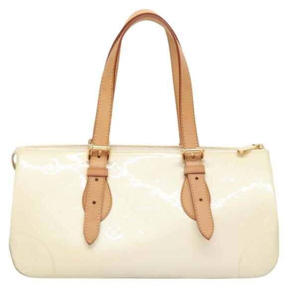 LOUIS VUITTON Monogram Vernis Rosewood Avenue Hand Bag Perle M93508 - Picture 2 of 16